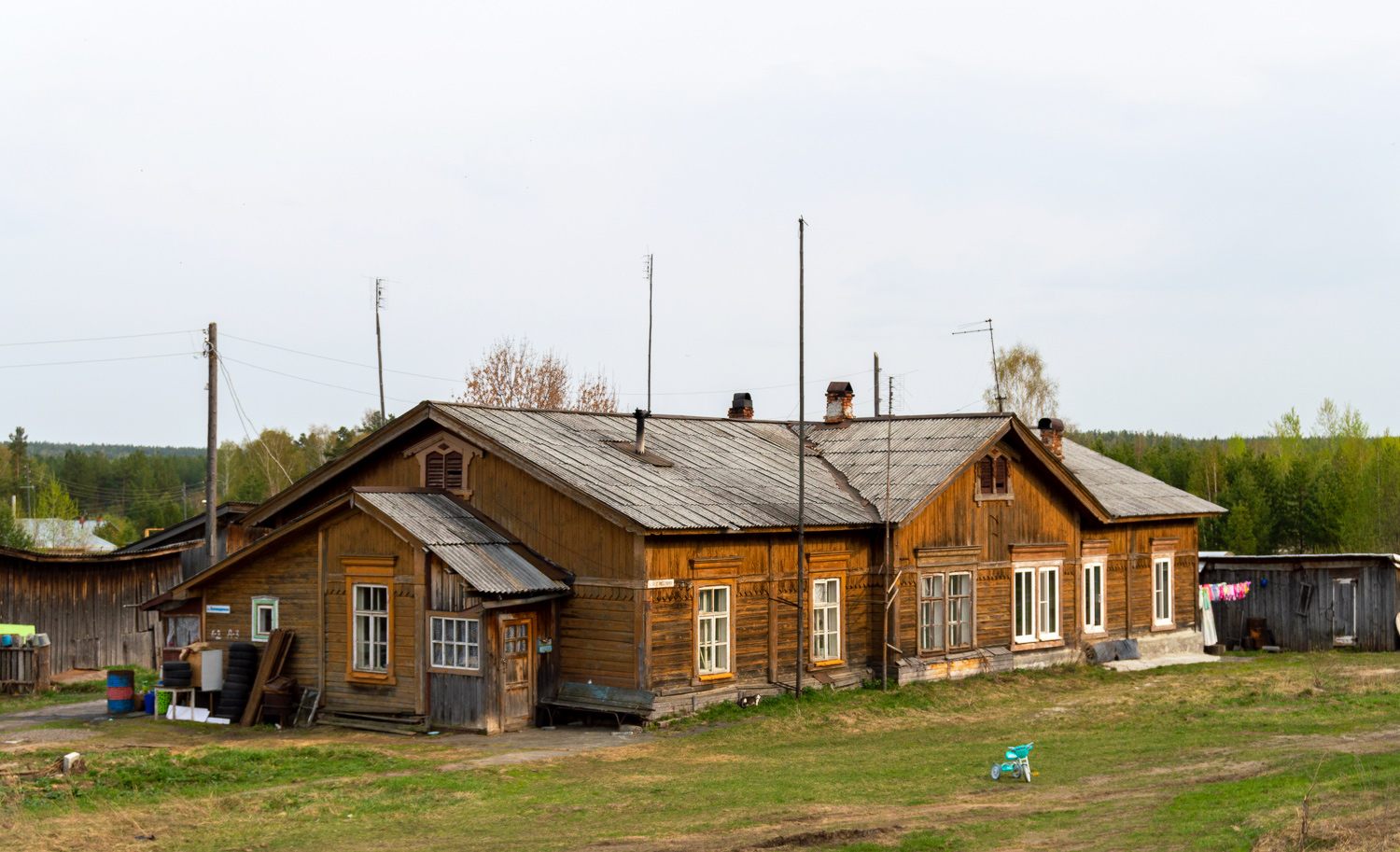 Полевской городской округ, с. Мраморское, Железнодорожная улица, 3