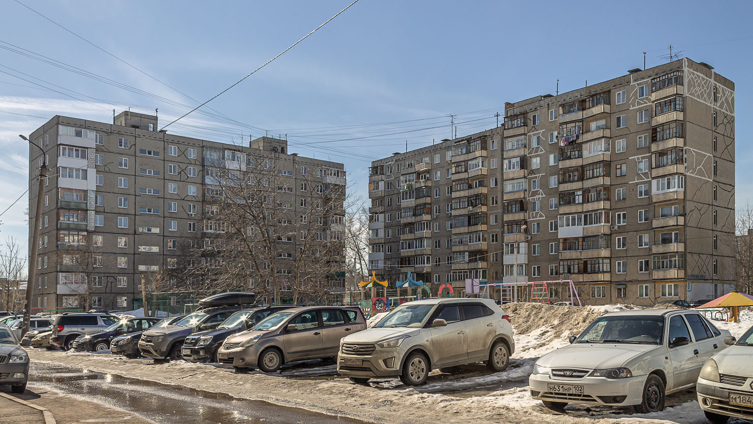 Уфа, Улица Фронтовых Бригад, 9; Улица Фронтовых Бригад, 11
