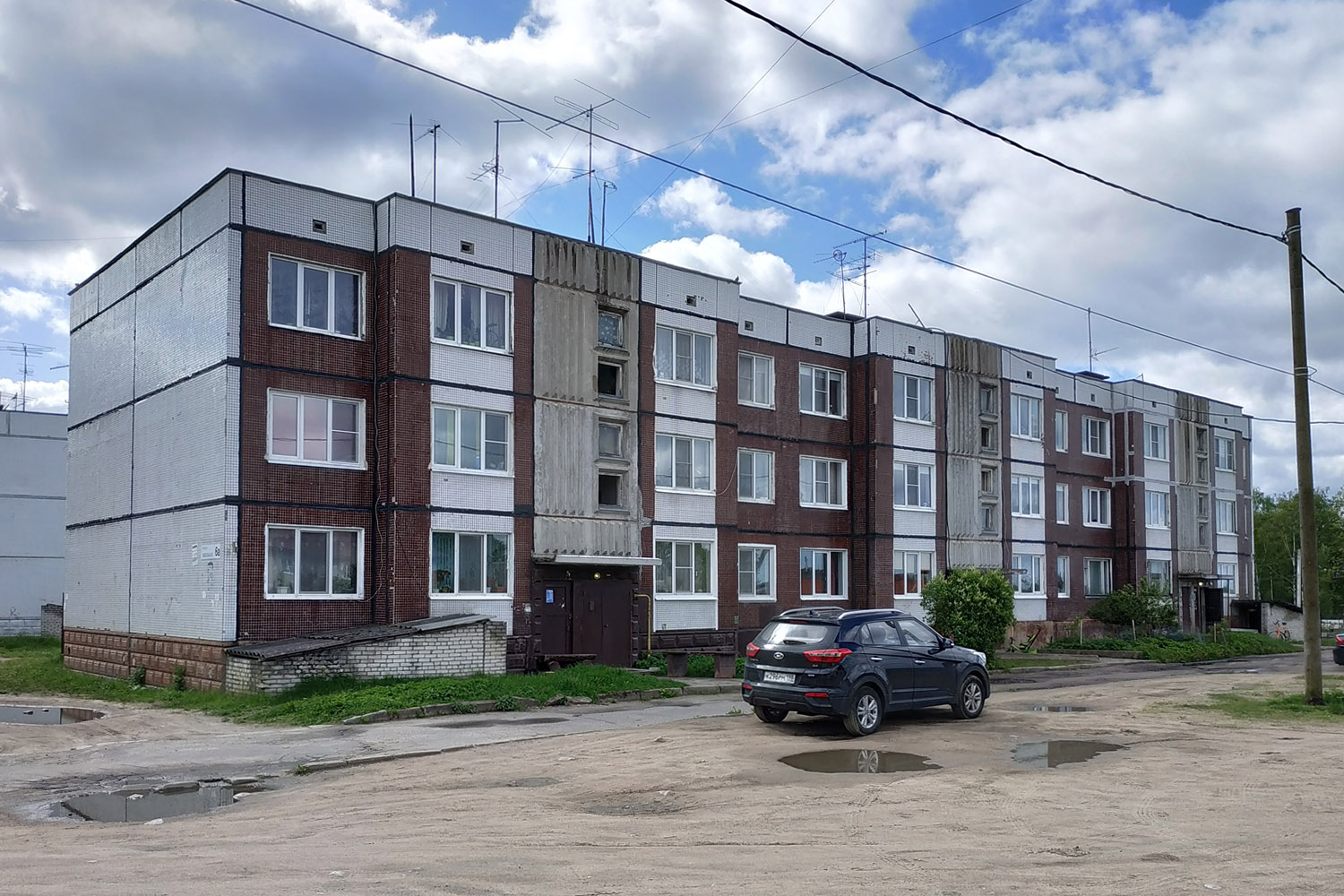 Vyborg District, other localities, Пушное, Школьная улица, 6а