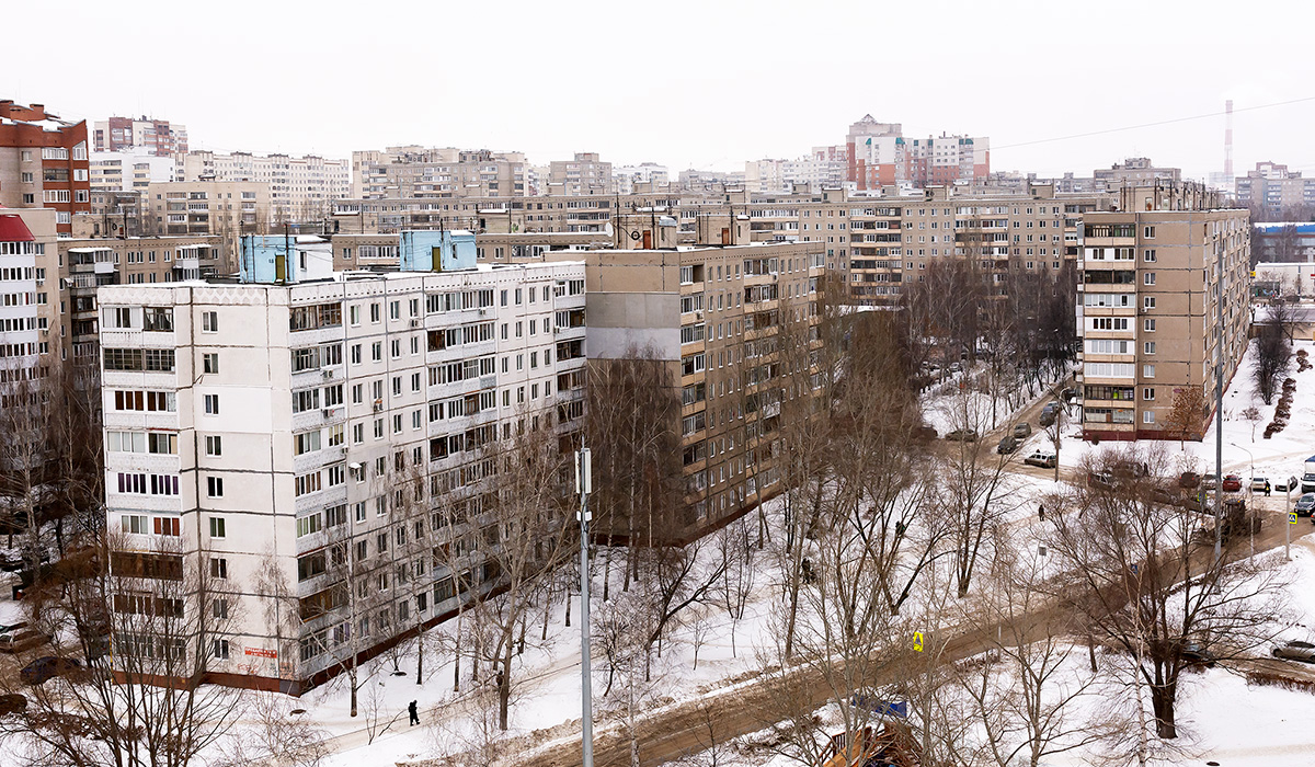 Ufa, Улица Мубарякова, 9; Улица Мубарякова, 11; Улица Мубарякова, 13