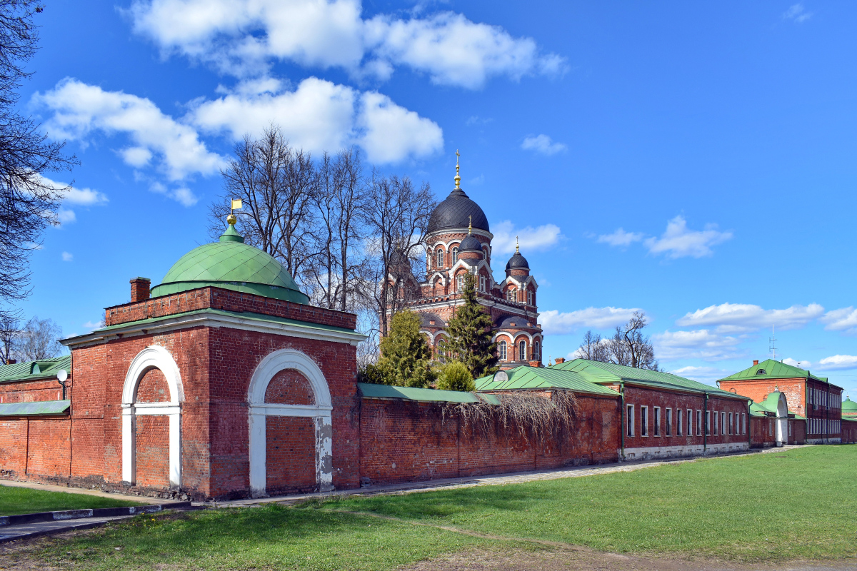 Можайский муниципальный округ, прочие н.п., пос. Ворошилово, юго-восточная башня; пос. Ворошилово, собор; пос. Ворошилово, корпус 1-этажный; пос. Ворошилово, восточные ворота; пос. Ворошилово, корпус 2-этажный