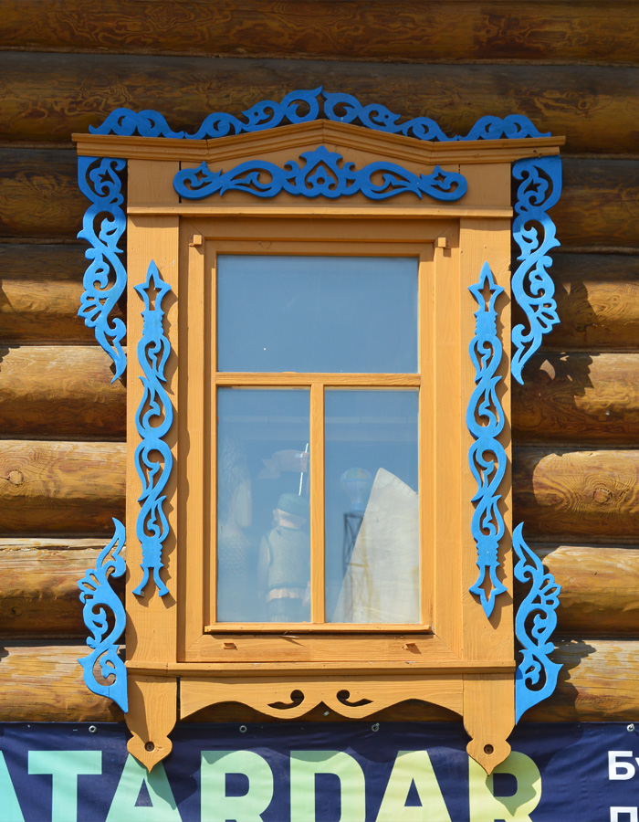 Казань, Улица Туфана Миннуллина, 14 корп. 1. Резные наличники