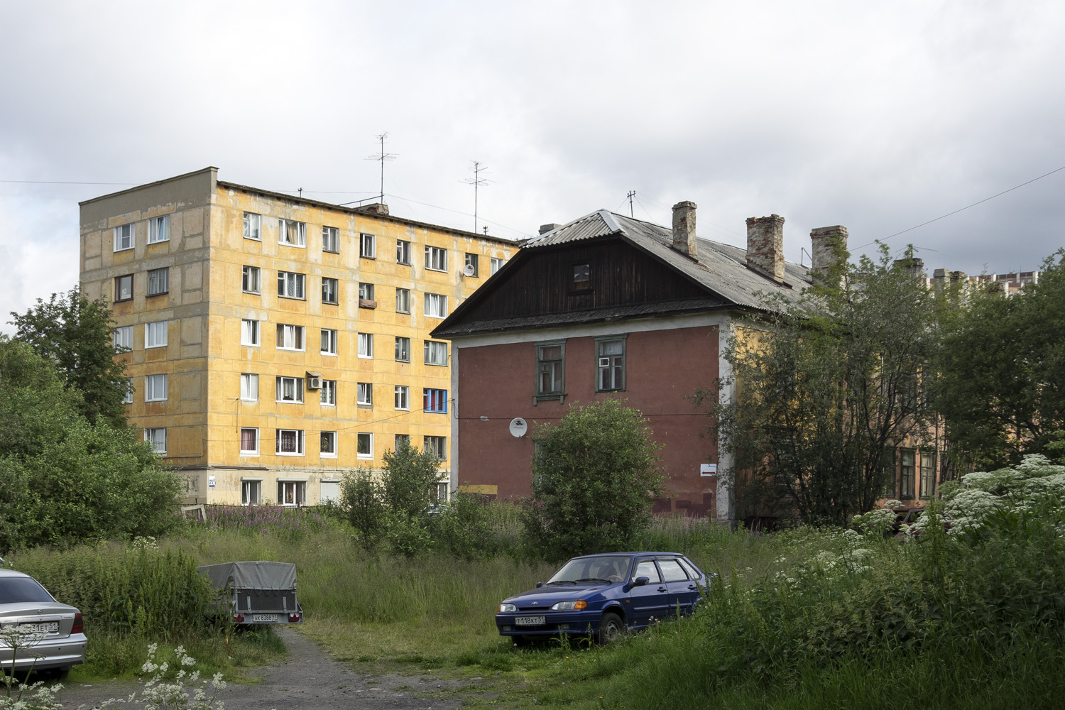 Мурманск, Улица Челюскинцев, 21А; Улица Челюскинцев, 19Б