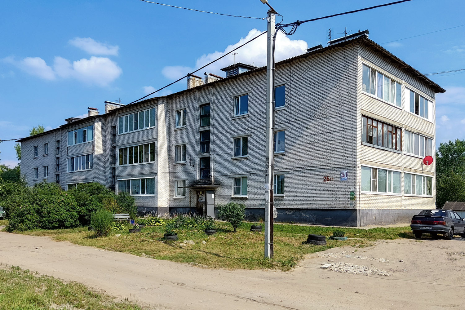 Tosno District, other localities, Гладкое, Центральная улица, 26 корп. 1