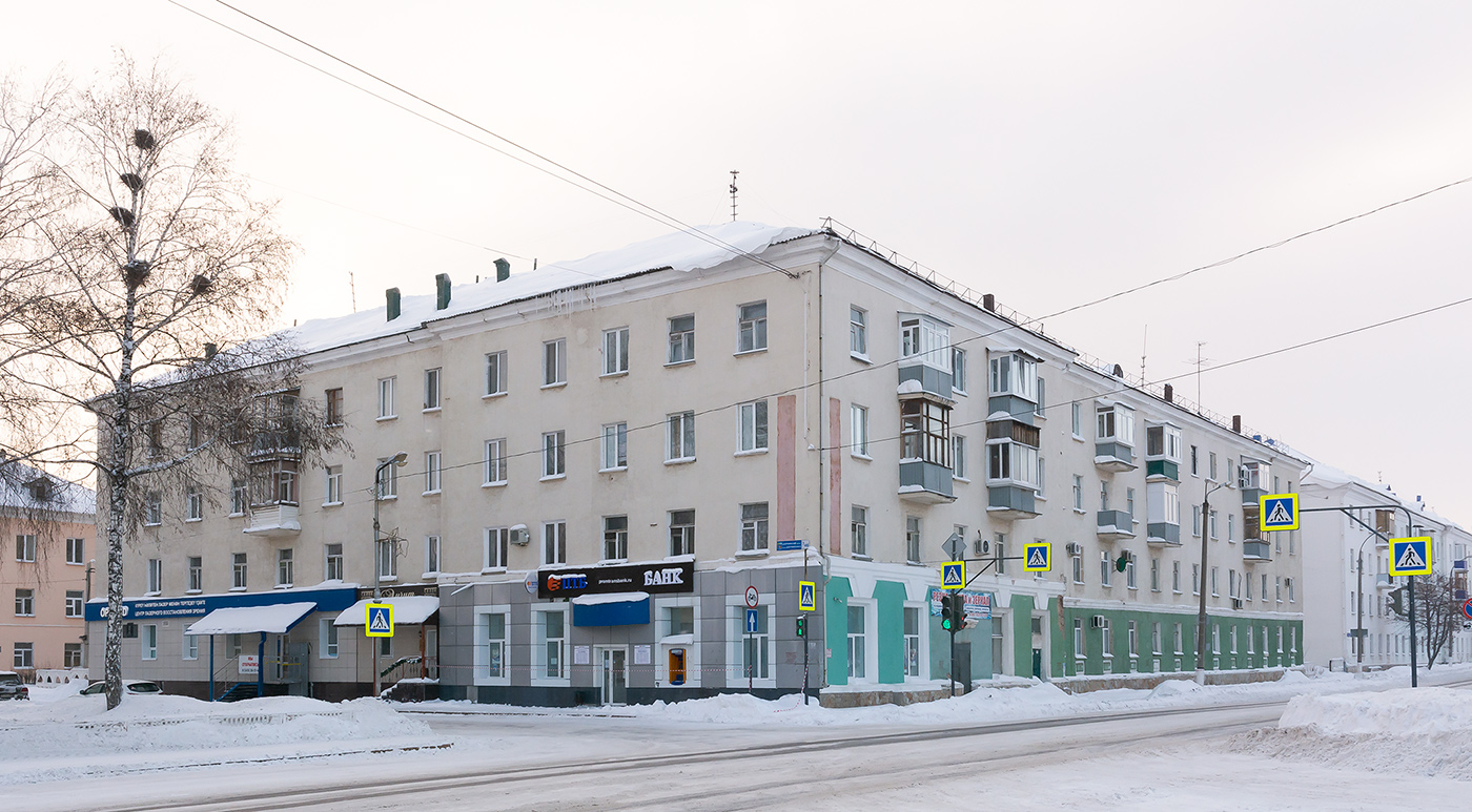 Салават, Уфимская улица, 46 / Улица Дзержинского, 7