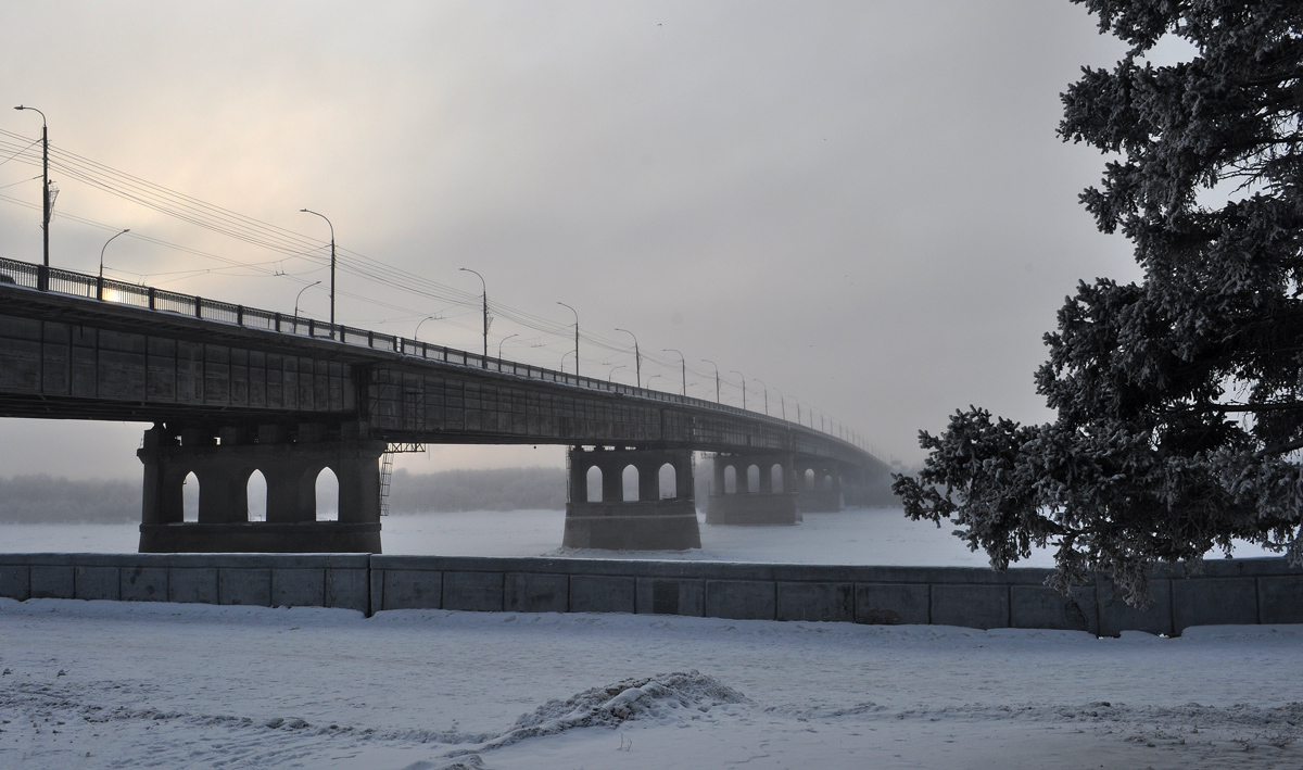 Омск, Ленинградский мост