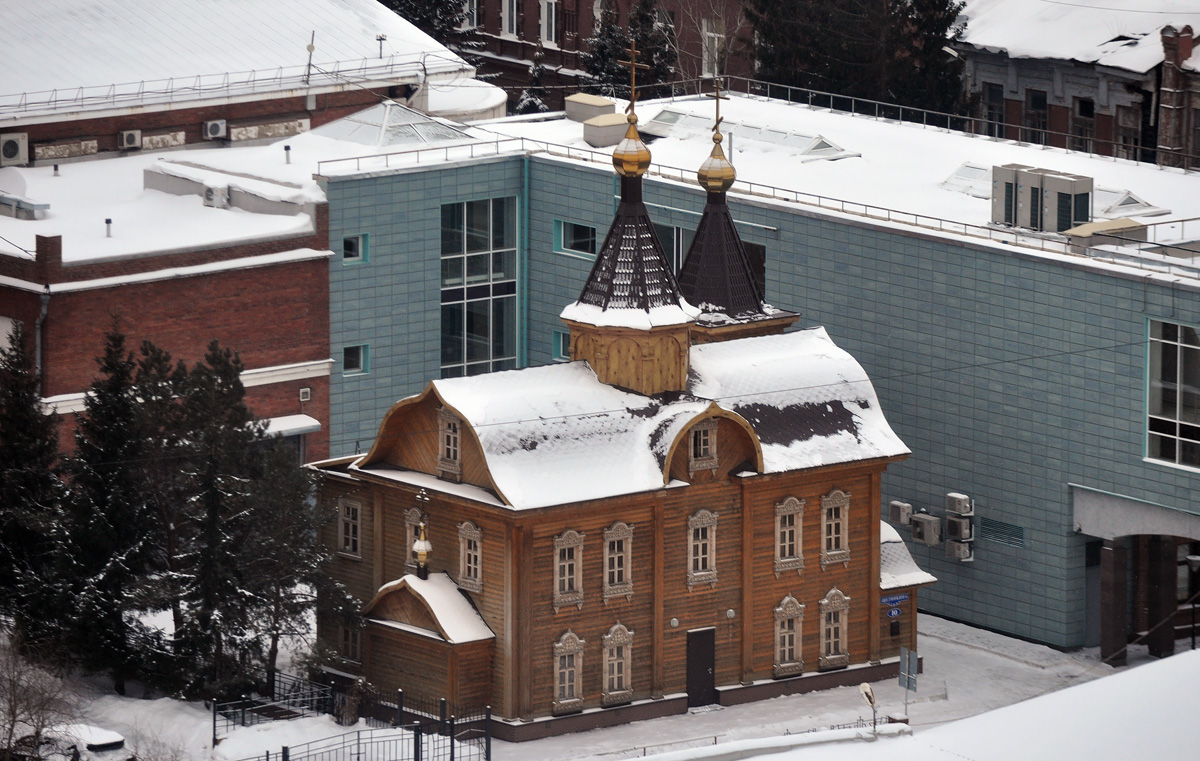 Омск, Газетный переулок, 6; Улица Щетинкина, 10