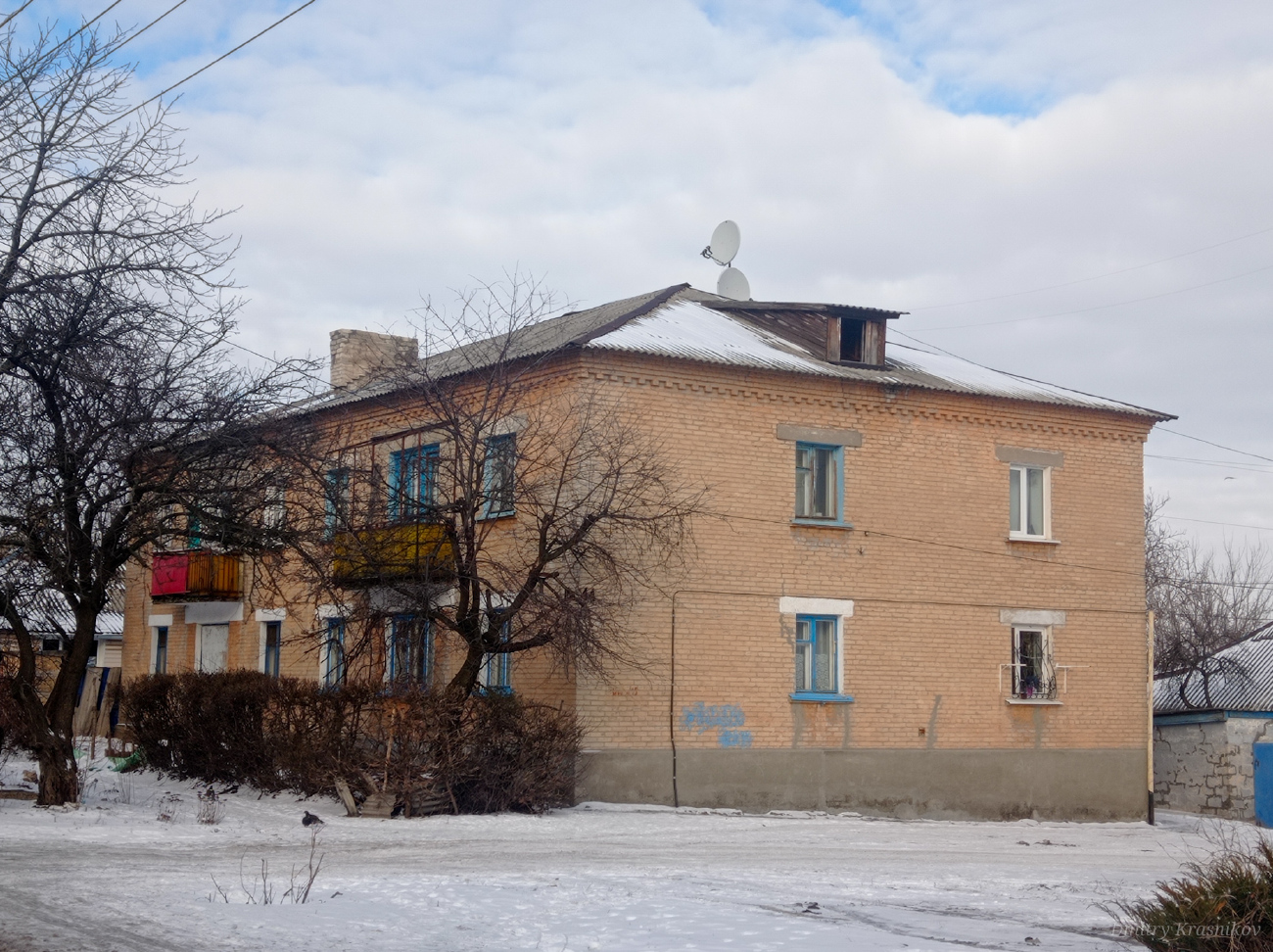 Лисичанск, Штейгерская улица, 16 / Липецкая улица, 34