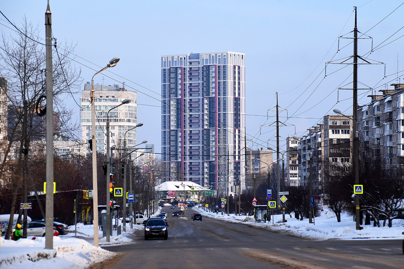 Пермь, Проспект Декабристов, 2; Улица Карпинского, 64; Улица Карпинского, 65