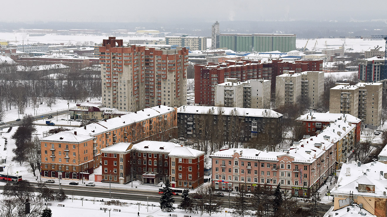 Пермь, Улица Ленина, 87; Улица Ленина, 85; Петропавловская улица, 119; Петропавловская улица, 119А; Петропавловская улица, 88; Улица Хохрякова, 8; Петропавловская улица, 115; Петропавловская улица, 117; Петропавловская улица, 121; Улица Ленина, 83; Улица Хохрякова, 6А; Петропавловская улица, 123; Улица Дзержинского, 1В; Улица Дзержинского, 1Г/1. Пермь — Панорамы