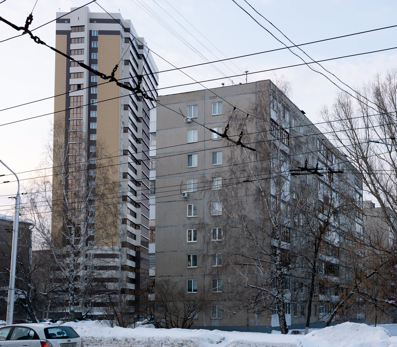 Уфа, Улица Серго Орджоникидзе, 19/2; Вологодская улица, 24