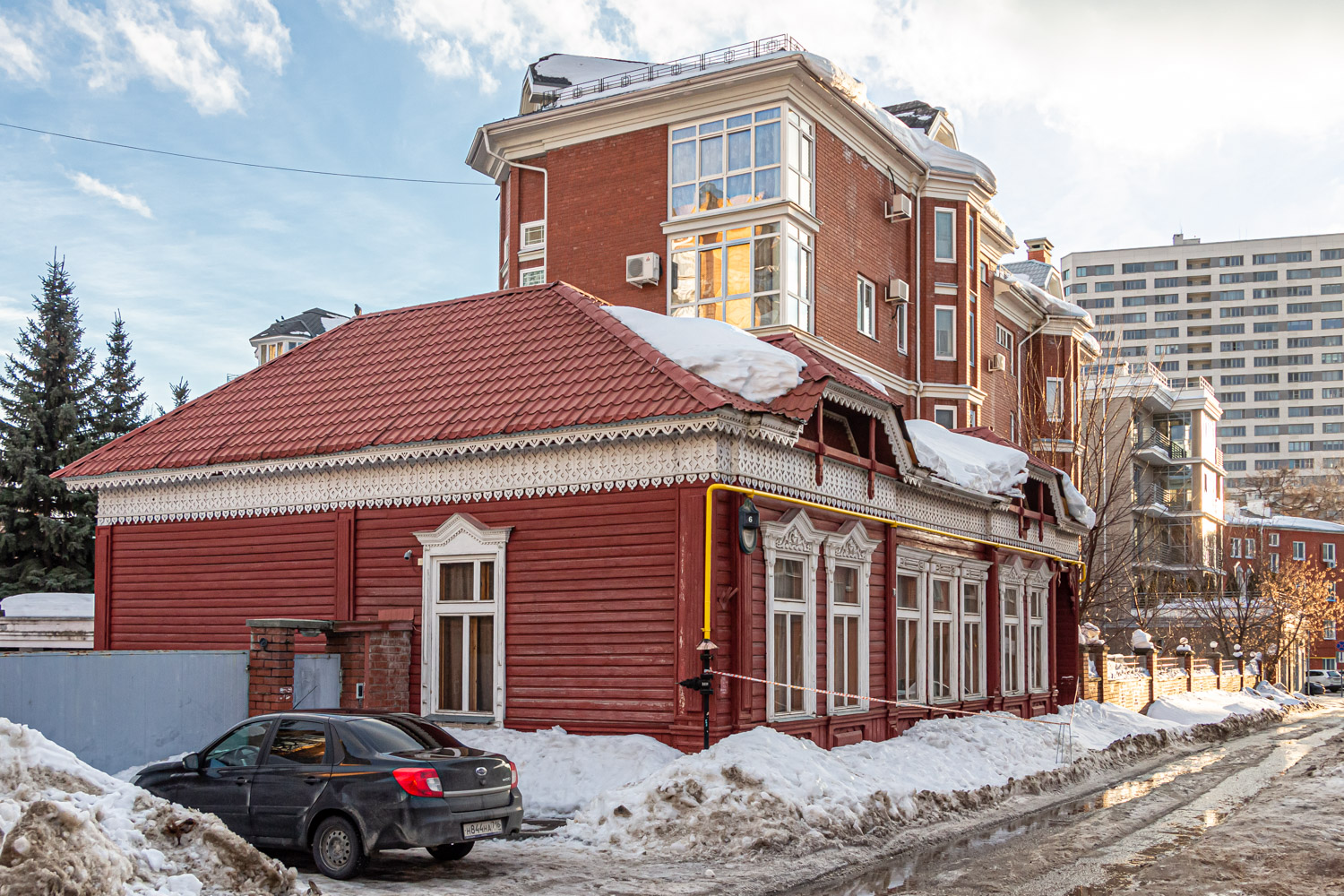Казань, Катановский переулок, 6; Улица Маяковского, 5