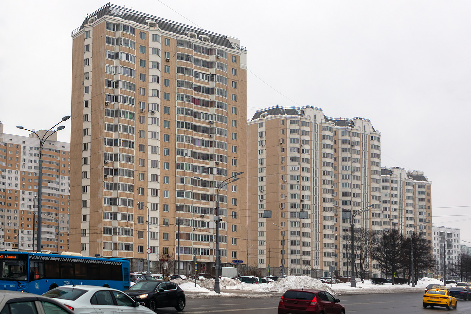 Москва, Улица Милашенкова, 3 корп. 1; Улица Милашенкова, 5 корп. 1; Улица Милашенкова, 7 корп. 1; Улица Милашенкова, 9 корп. 1