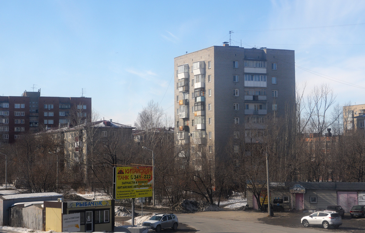 Омск, Улица Калинина, 8; Улица Калинина, 8 корп. 2; Улица Калинина, 8 корп. 1