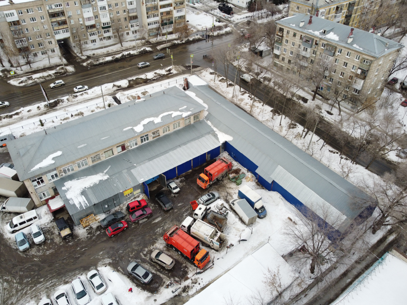 Самара, Улица Дыбенко, 167 / 1-й Безымянный переулок, 20; 1-й Безымянный переулок, 20 корп. 1; 1-й Безымянный переулок, 17