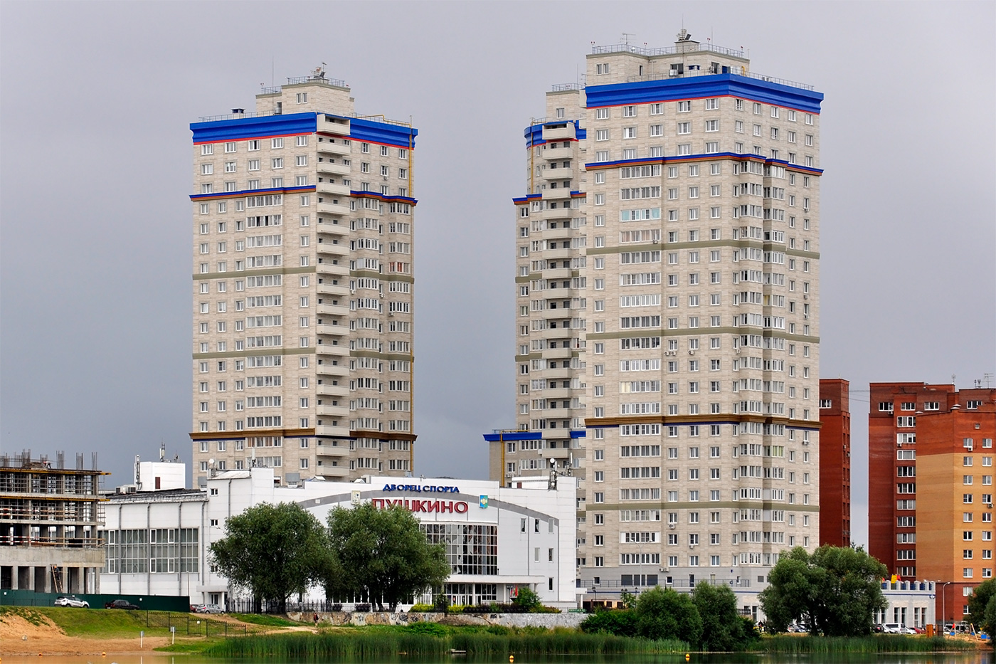 Pushkino, Набережная улица, 8; Ярославское шоссе, 141
