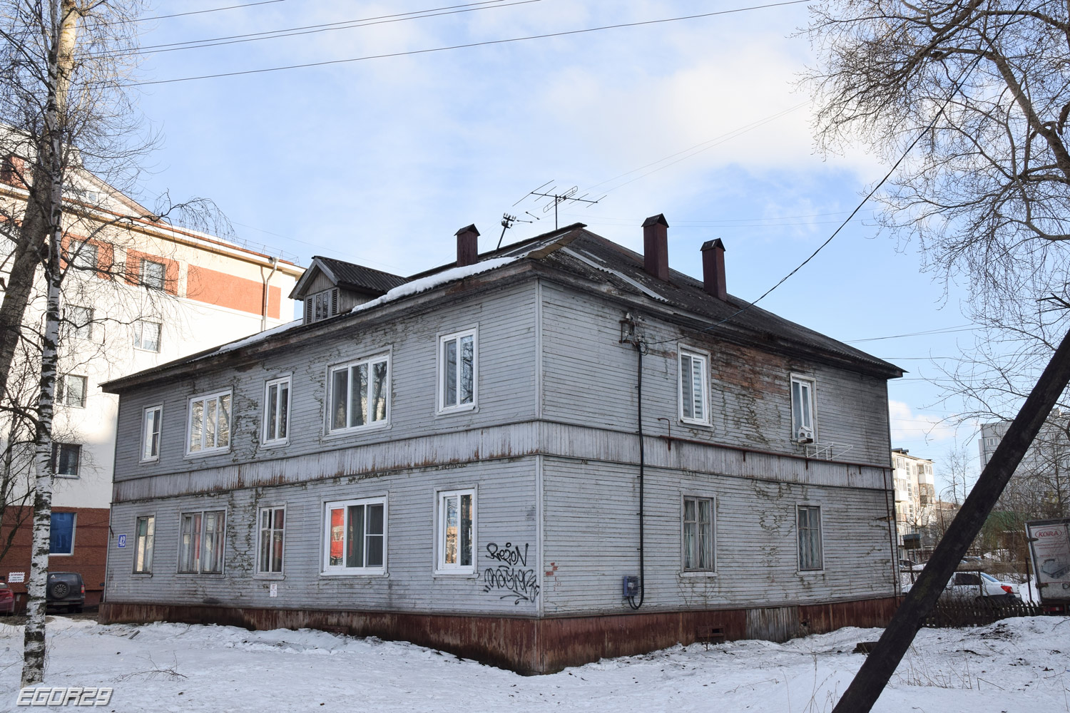 Архангельск, Улица Федота Шубина, 42