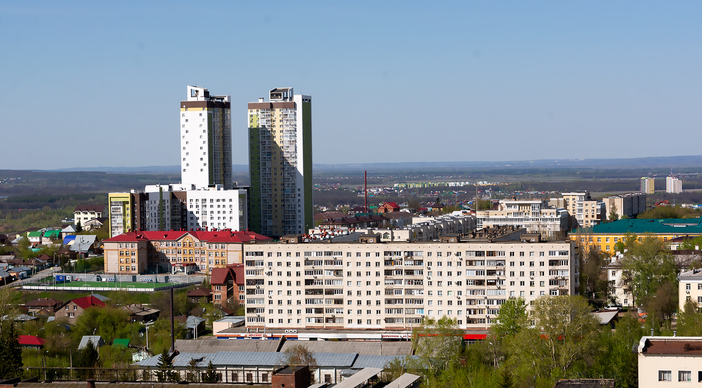 Уфа, Улица Подвойского, 7; Улица Бориса Домашникова, 22; Революционная улица, 31