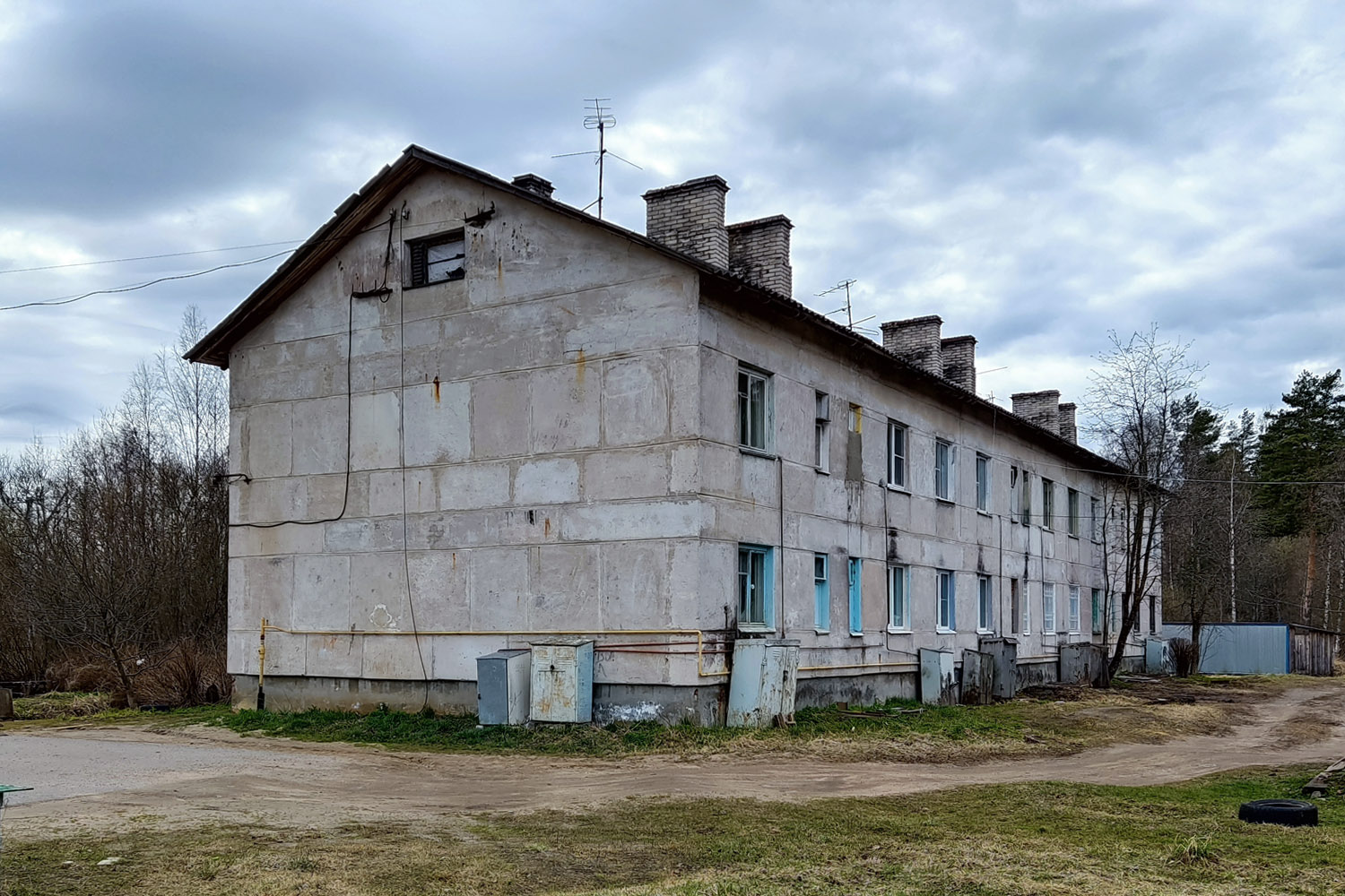 Рахья, Станционная улица, 1