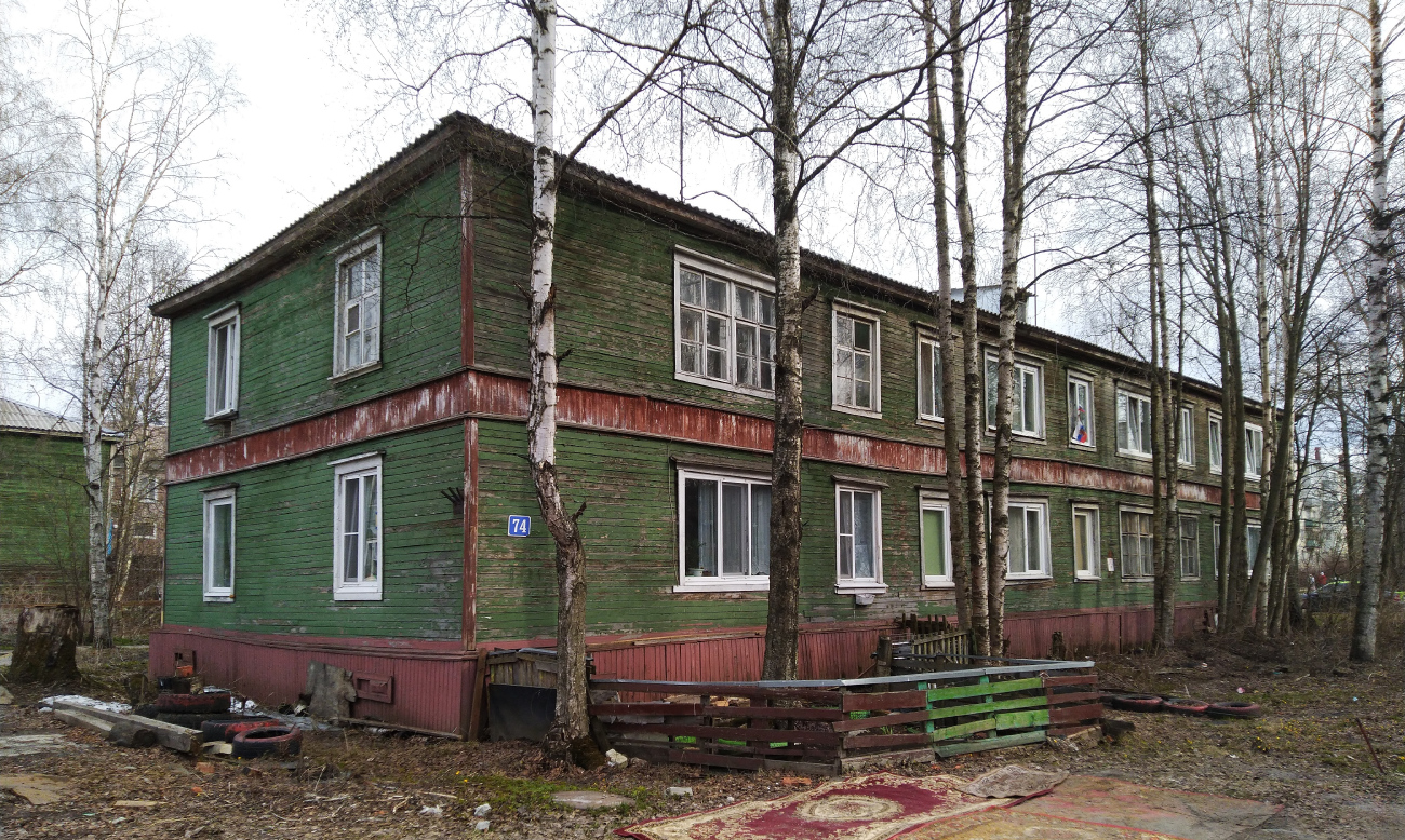 Archangelsk, Северодвинская улица, 74