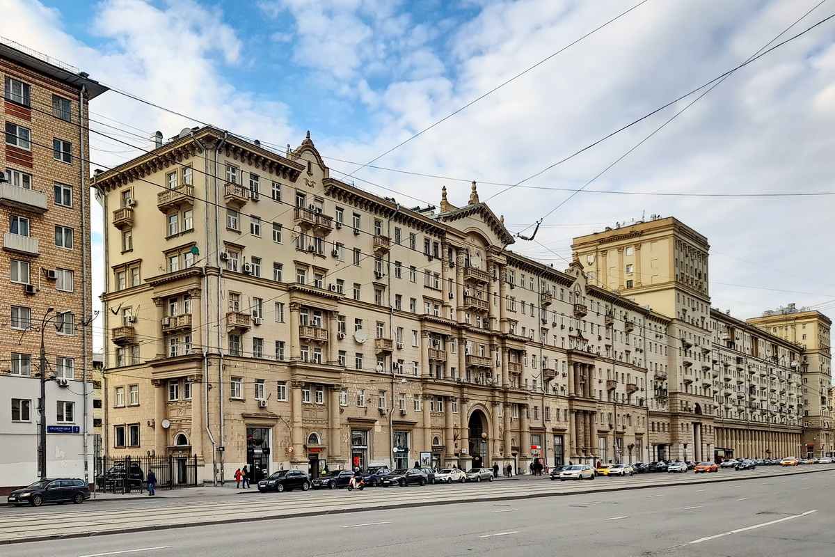 Moscow, Краснопрудная улица, 3-5 стр. 1; Краснопрудная улица, 7-9