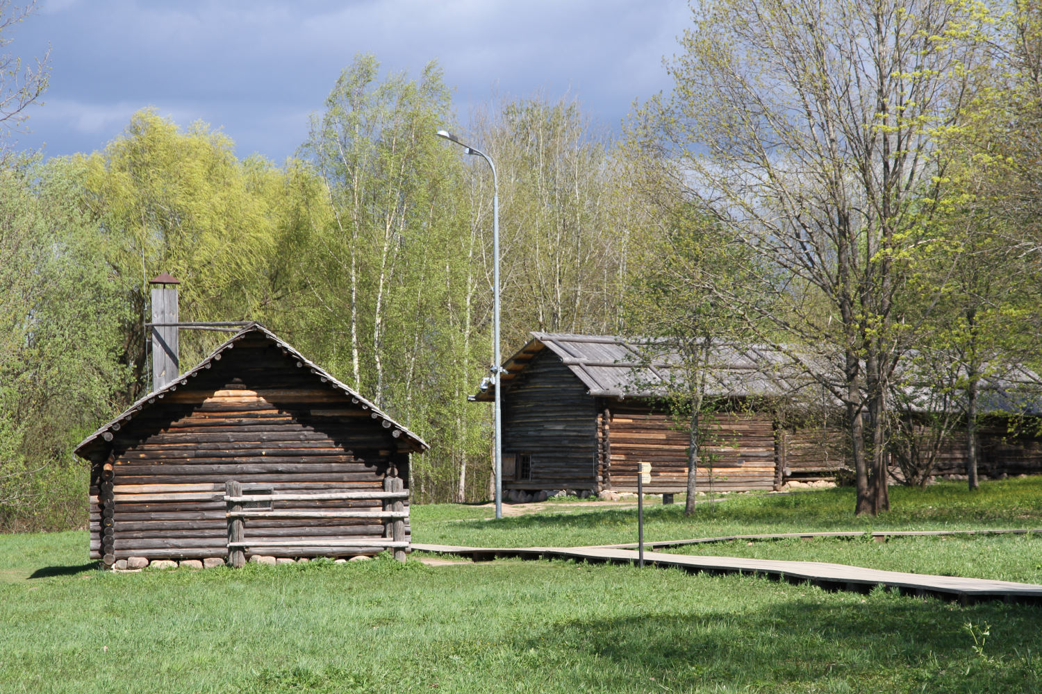 Великий Новгород, Витославлицы, Кузница; Витославлицы, Гумно с ригой