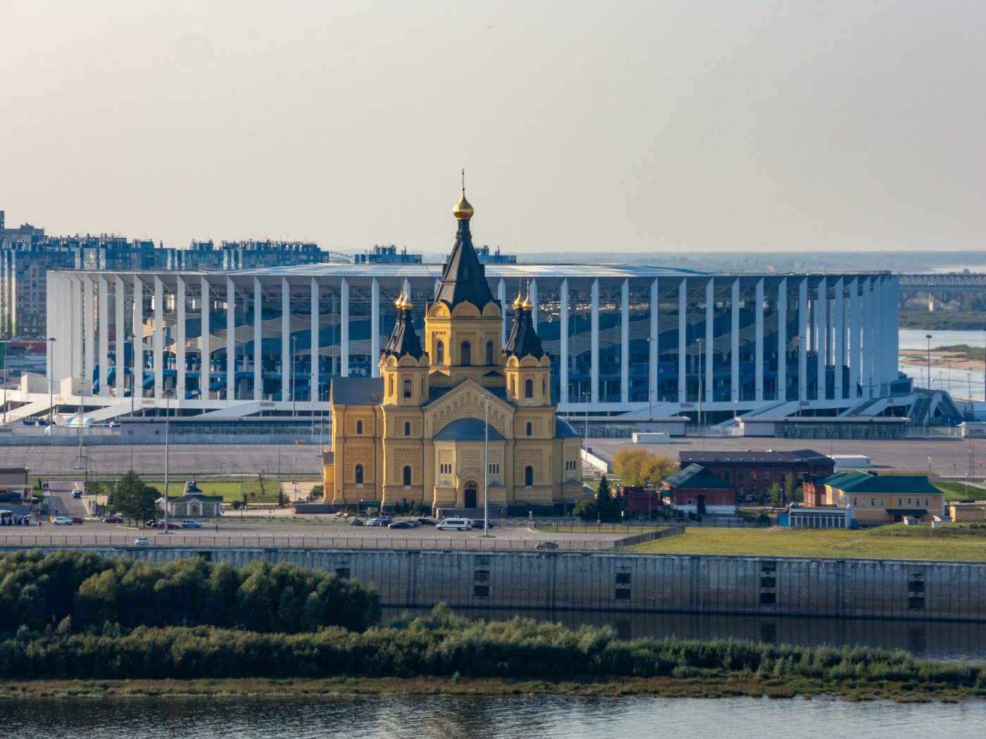 Нижний Новгород, Улица Бетанкура, 1А; Улица Стрелка, 3А