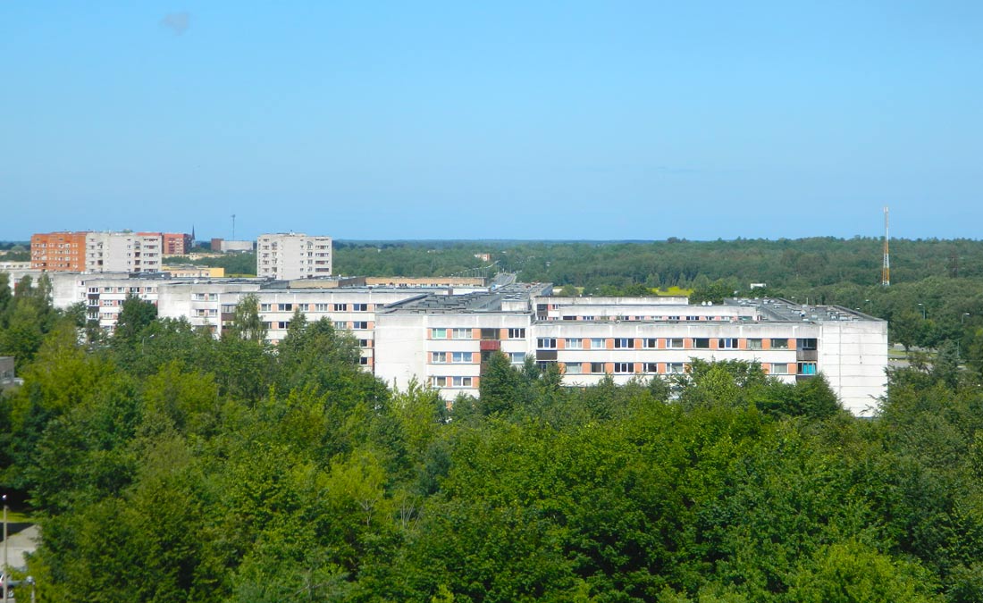 Кохтла-Ярве, Estonia puiestee, 18; Estonia puiestee, 18a. Кохтла-Ярве — Панорамы