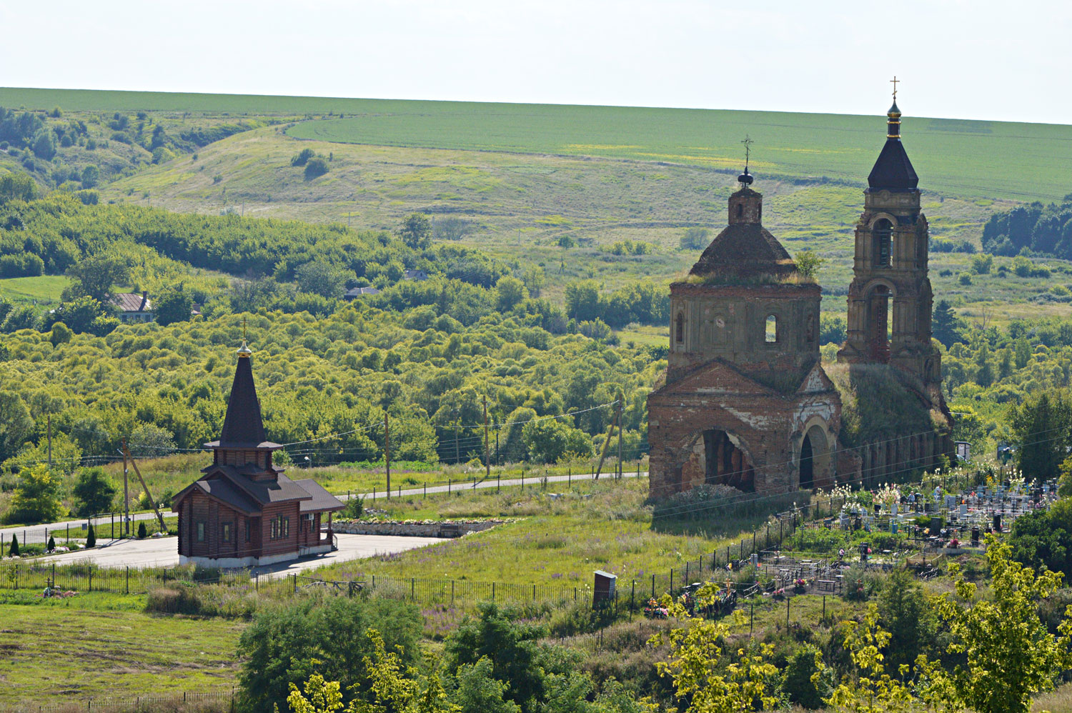 Нижнедевицкий район, прочие н.п., с. Кучугуры, Луговая улица, 11А; с. Кучугуры, Луговая улица, 11Б. Нижнедевицкий район, прочие н.п. — Панорамы