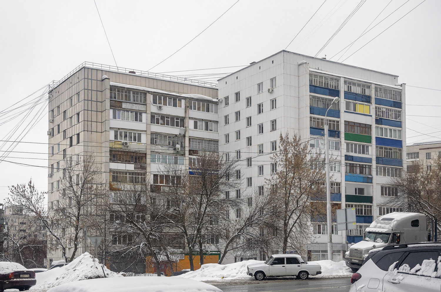 Ufa, Российская улица, 7; Российская улица, 9