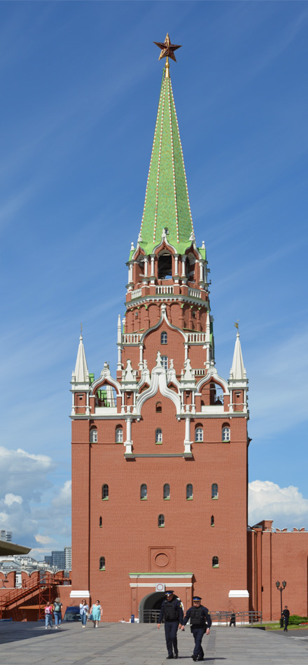 Moscó, Кремль, Троицкая Башня