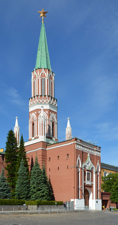 Moskau, Кремль, Никольская башня