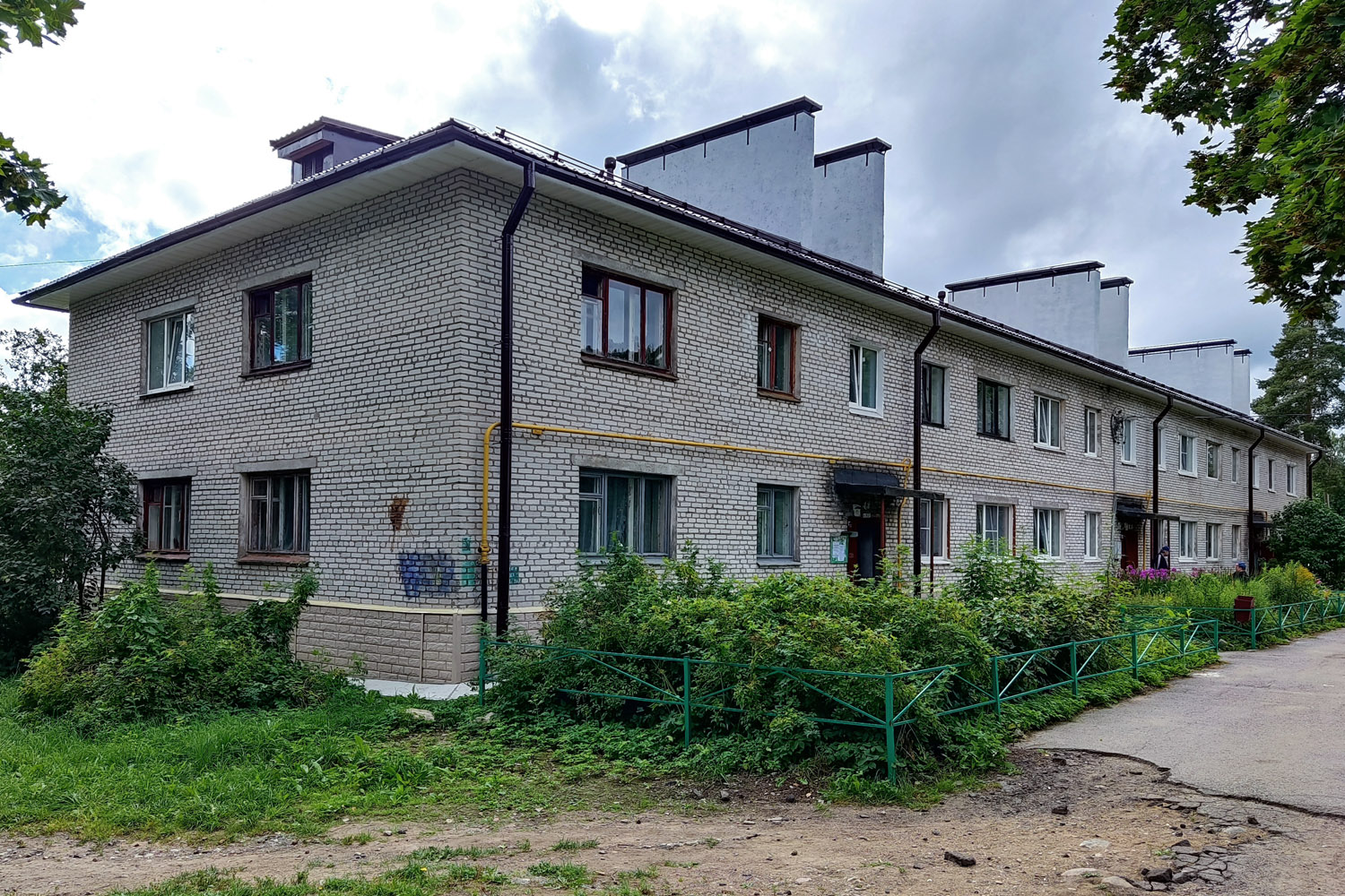 Приозерский район, прочие н. п., Мичуринское, Озёрный переулок, 2