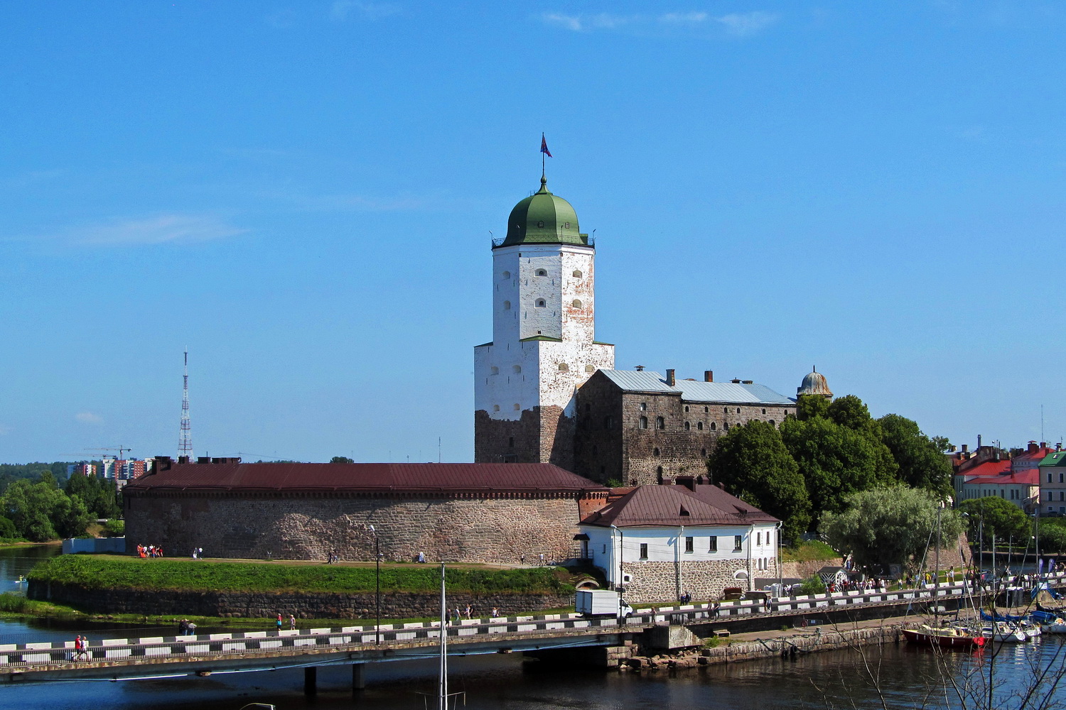 Выборг, Замковый остров, 1 Цейхгауз; Замковый остров, 1; Замковый остров, 1 Главный корпус; Замковый остров, 1 Комендантский дом