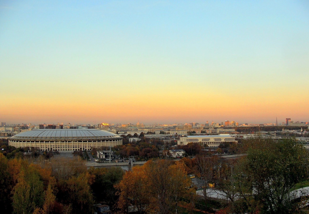 Москва, Улица Лужники, 24 стр. 1. Москва — Панорамы