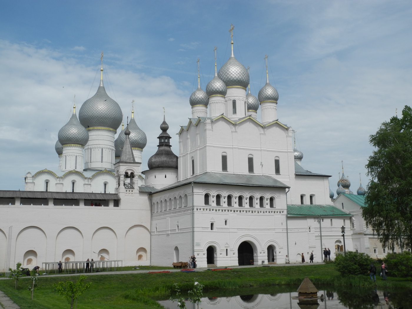 Ростов, Кремль, Воскресенская церковь. Панорамы