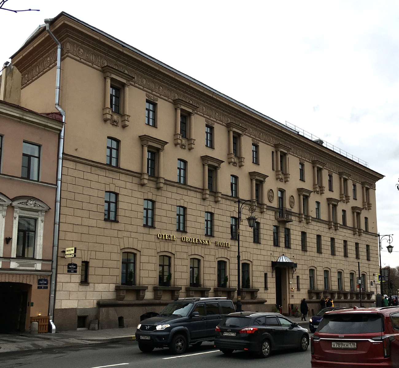 Санкт-Петербург, Улица Пестеля, 1 / Набережная реки Фонтанки, 12