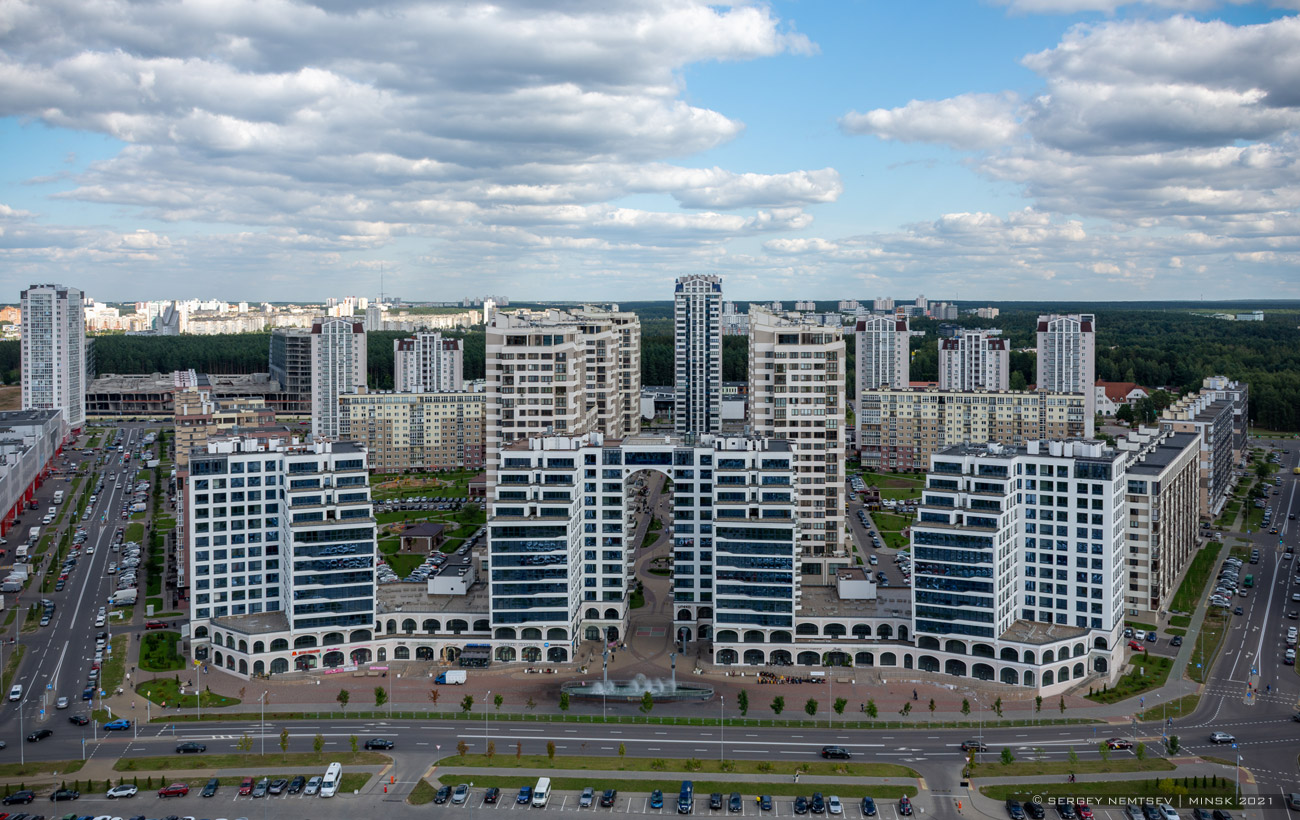 Минск, Улица Петра Мстиславца, 10; Улица Петра Мстиславца, 12; Улица Петра Мстиславца, 8; Улица Петра Мстиславца, 18; Улица Кирилла Туровского, 4. Минск — Панорамы