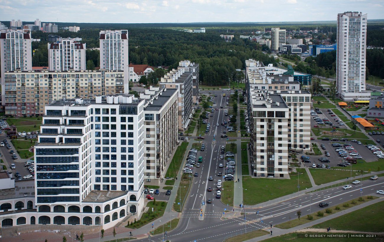 Минск, Улица Петра Мстиславца, 10; Улица Петра Мстиславца, 6; Улица Петра Мстиславца, 5; Улица Кирилла Туровского, 26; Улица Петра Мстиславца, 3. Минск — Панорамы