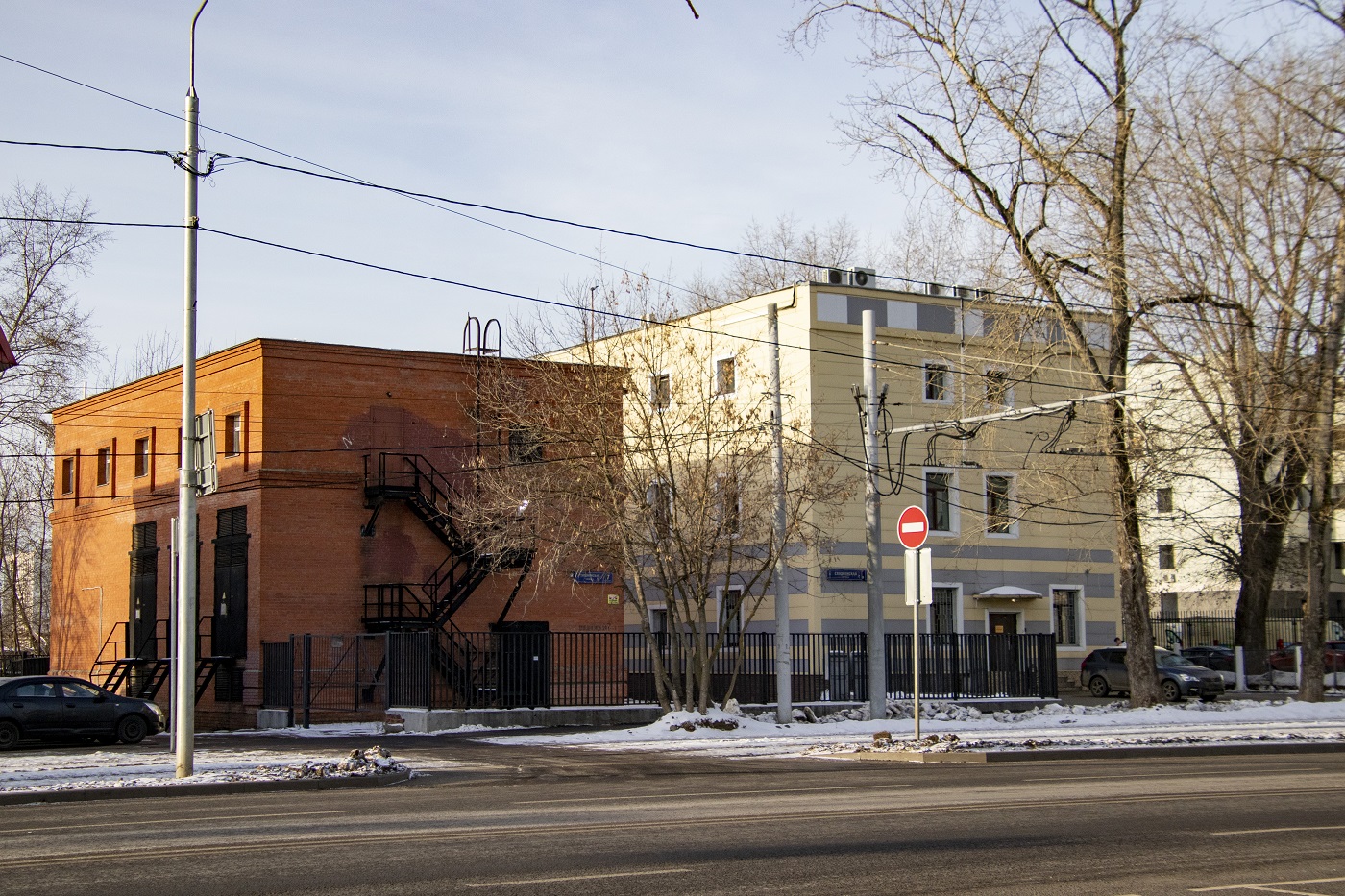 Moskau, Сходненская улица, 7 стр. 1; Сходненская улица, 7