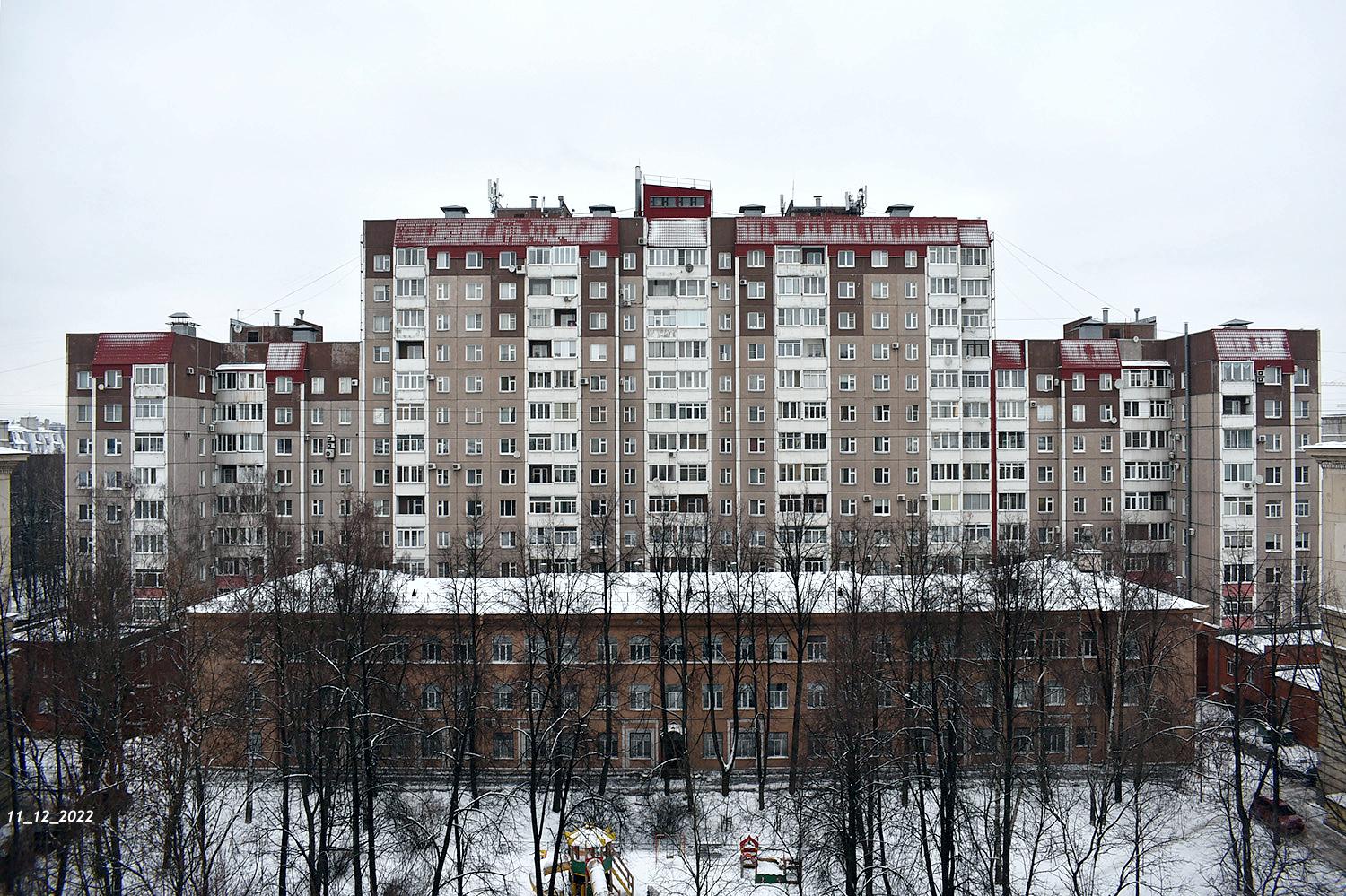 Санкт-Пецярбург, Улица Севастьянова, 13; Свеаборгская улица, 12