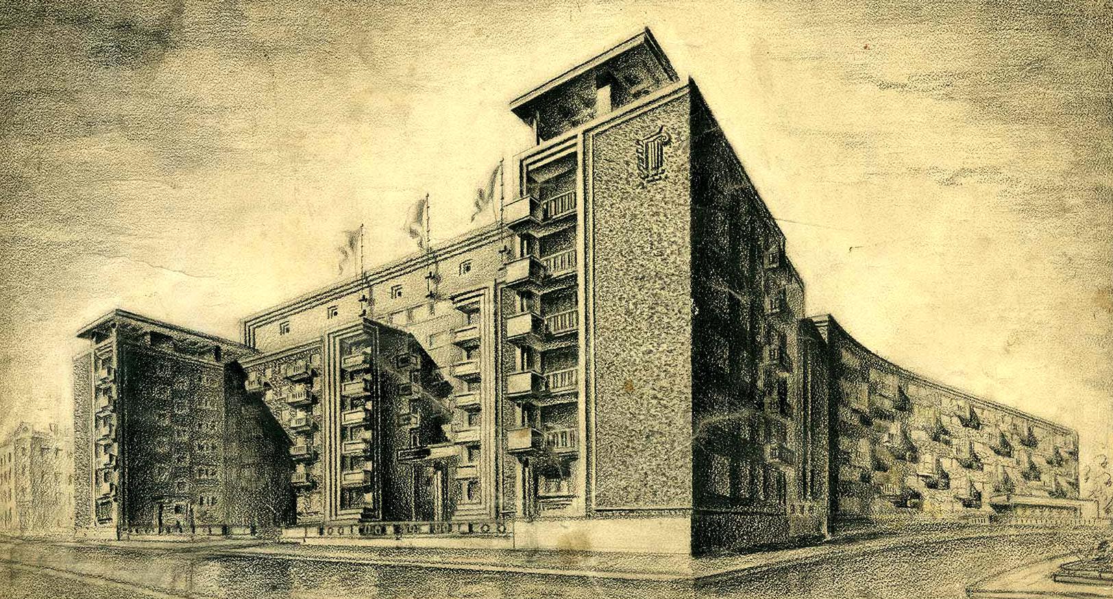 Санкт-Петербург, Малый проспект П. С., 84-86. Санкт-Петербург — Эскизы