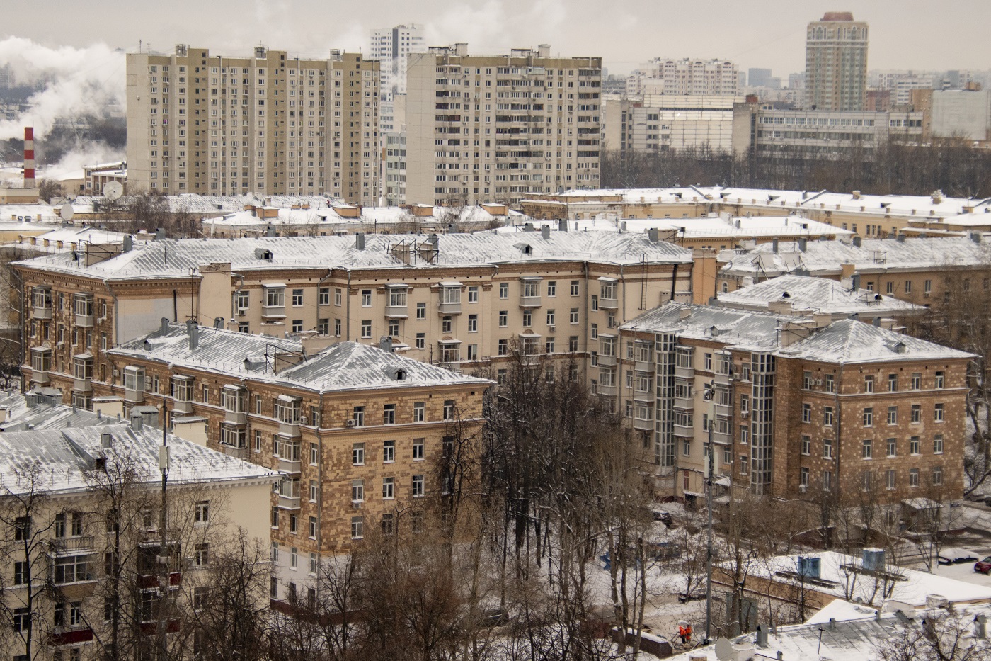 Москва, Улица Свободы, 18; Вишнёвая улица, 22 / Малая Набережная улица, 17; Малая Набережная улица, 13