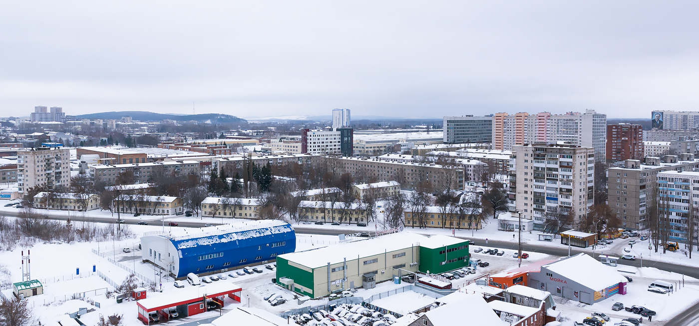 Уфа, Сельская Богородская улица, 49; Сельская Богородская улица, 47; Сельская Богородская улица, 45/1; Улица Ферина, 2; Улица Глинки, 5; Бульвар Тухвата Янаби, 81; Бульвар Тухвата Янаби, 79; Бульвар Тухвата Янаби, 77; Бульвар Тухвата Янаби, 75; Бульвар Тухвата Янаби, 75Б; Бульвар Тухвата Янаби, 73; Бульвар Тухвата Янаби, 71; Бульвар Тухвата Янаби, 69/1; Бульвар Тухвата Янаби, 36/1; Бульвар Тухвата Янаби, 36; Бульвар Тухвата Янаби, 34; Бульвар Тухвата Янаби, 34/2