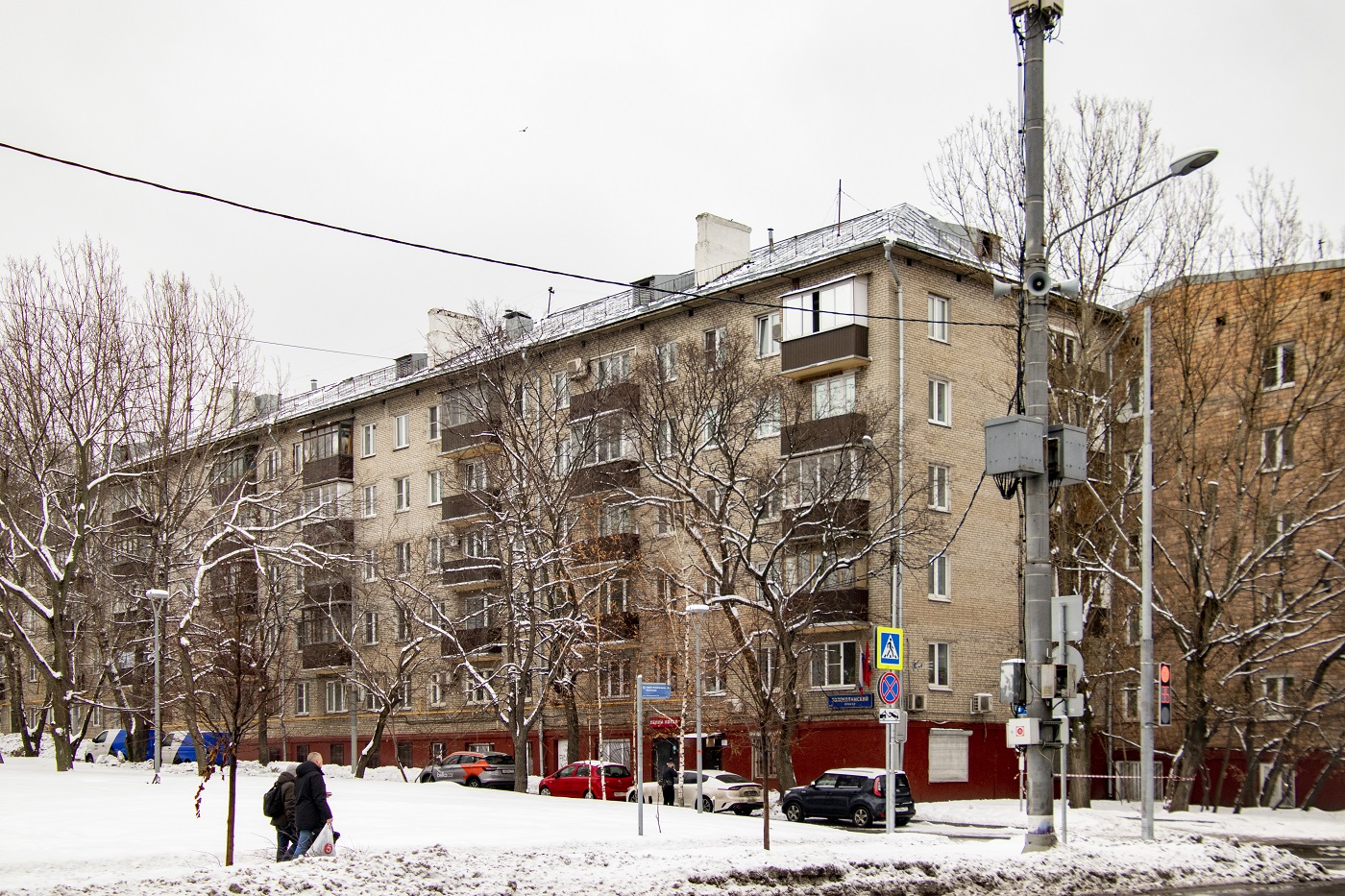 Москва, Волоколамское шоссе, 96 / Волоколамский проезд, 2