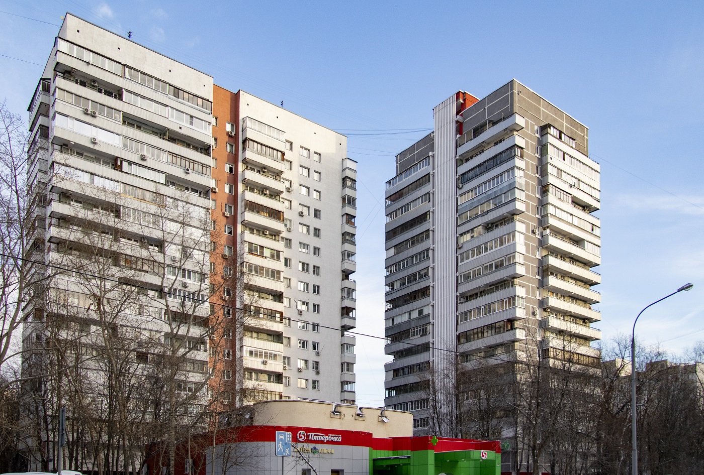 Москва, Улица Ляпидевского, 8 корп. 1; Улица Ляпидевского, 6 корп. 1