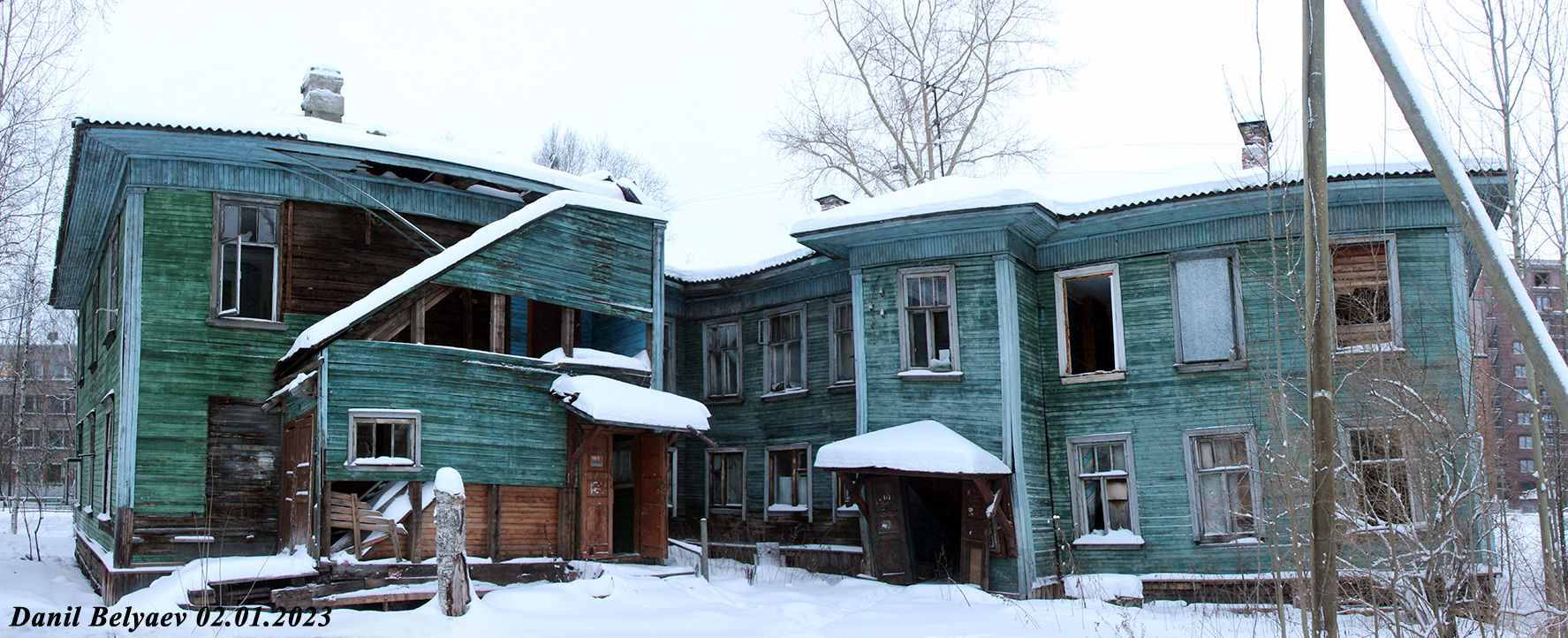 Archangielsk, Проспект Ломоносова, 27 / Улица Романа Куликова, 9