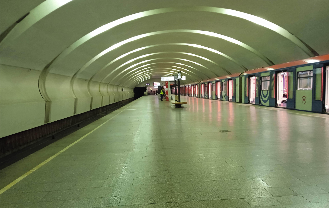 Москва, Калужско-Рижская линия Московского метрополитена, станция метро «Коньково»