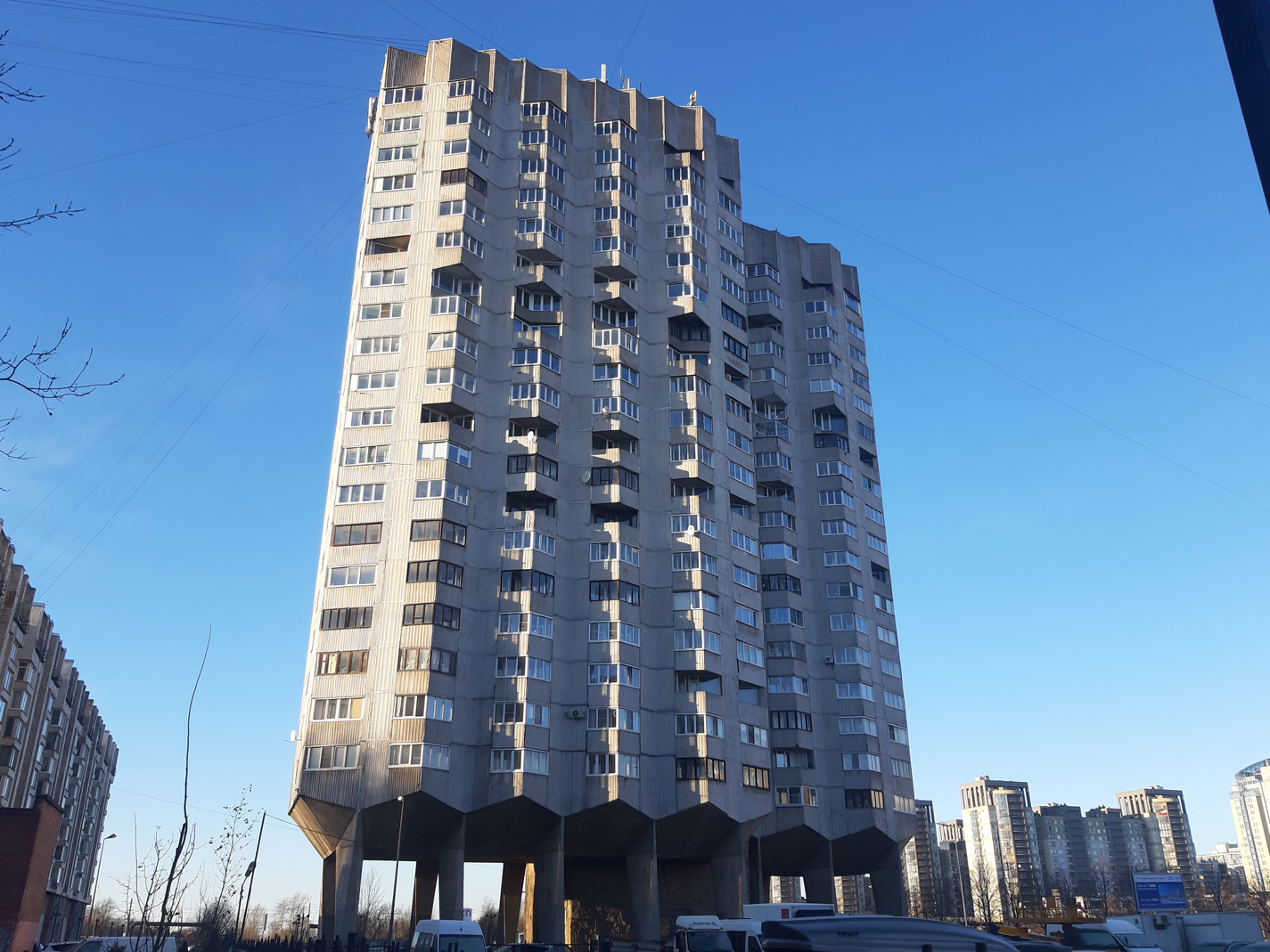 Санкт-Пецярбург, Новосмоленская набережная, 8