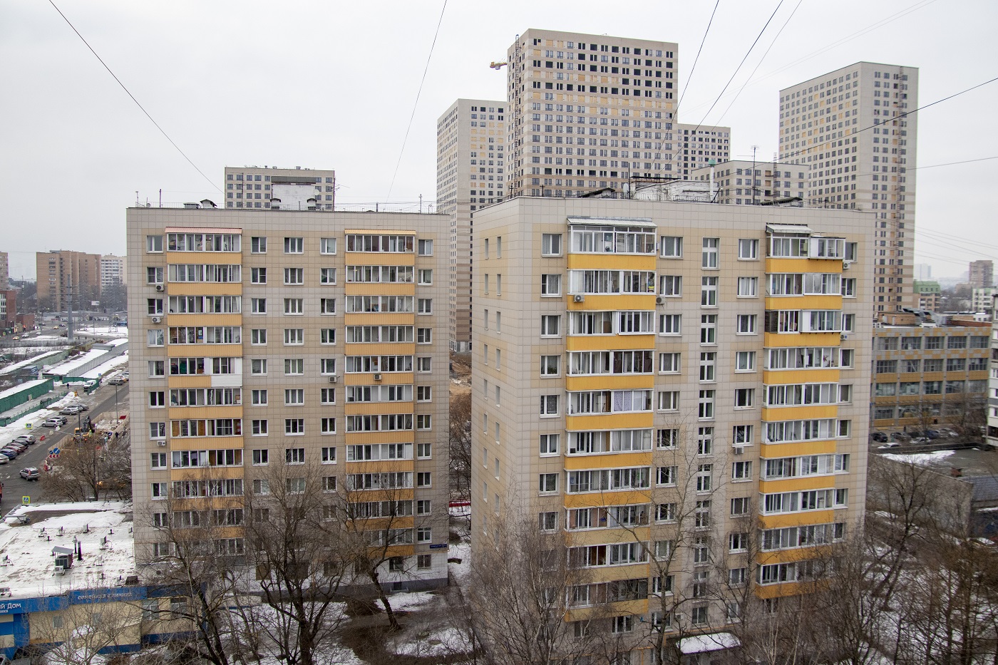 Москва, Кронштадтский бульвар, 13 корп. 1; Кронштадтский бульвар, 13 / Авангардная улица, 2 корп. 2